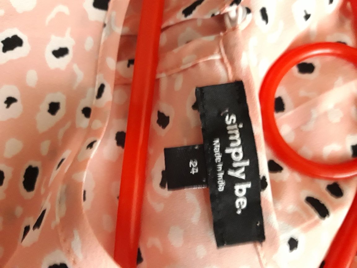 Śliczna dłuższa  bluzka plus size rozmiar 50/52/54  6XL   Simply Be