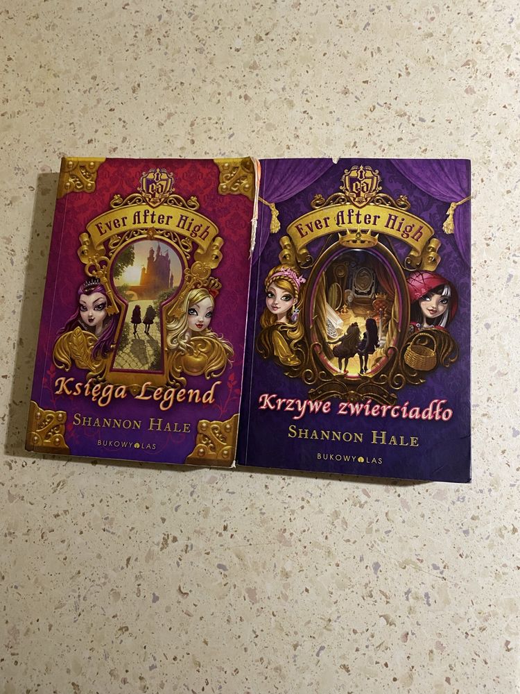 Ever After High tom pierwszy i drugi