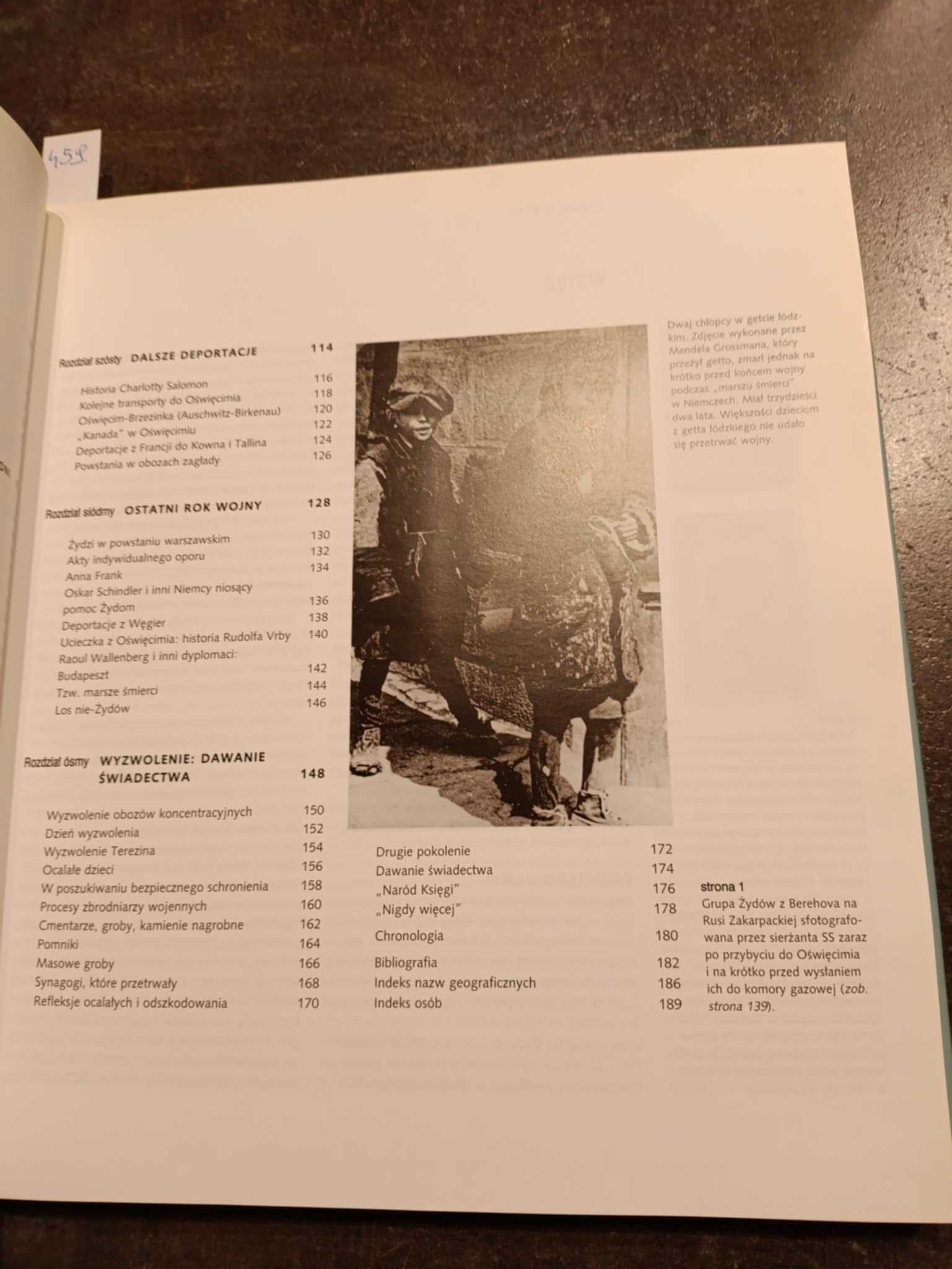 Holocaust ludzie dokumenty pamięć - Martin Gilbert