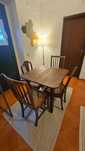 Conjunto mesa+ 4 cadeiras de madeira maciça
