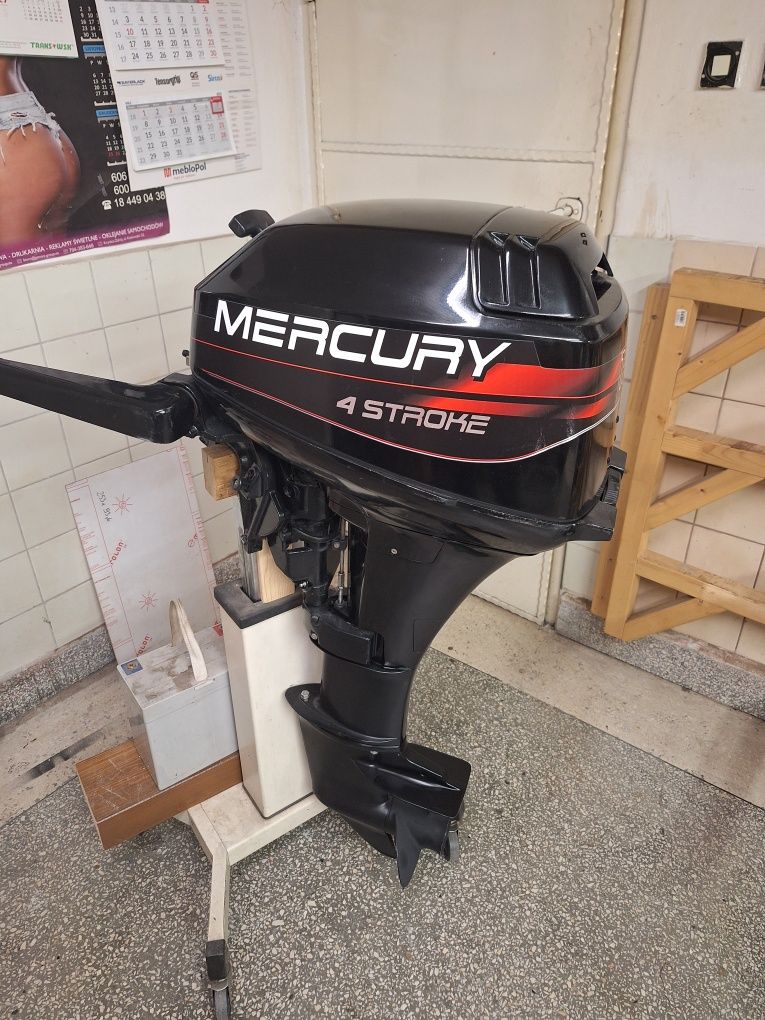 Silnik zaburtowy Mercury 15 4t Rumpel stopa L