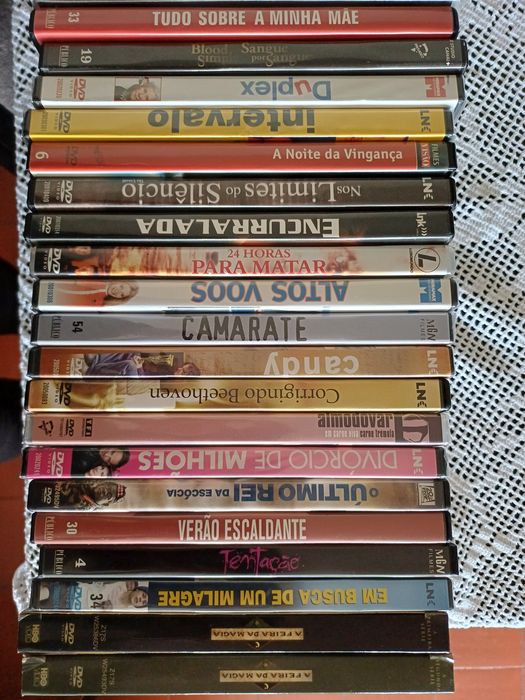 DVD filmes novos e bom estado
