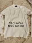 Sweter męski bawełniany cotton sweater Zara L 42