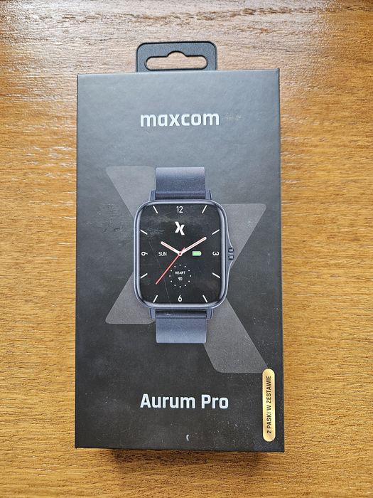Maxcom Fw55 Aurum Pro Czarny zegarek