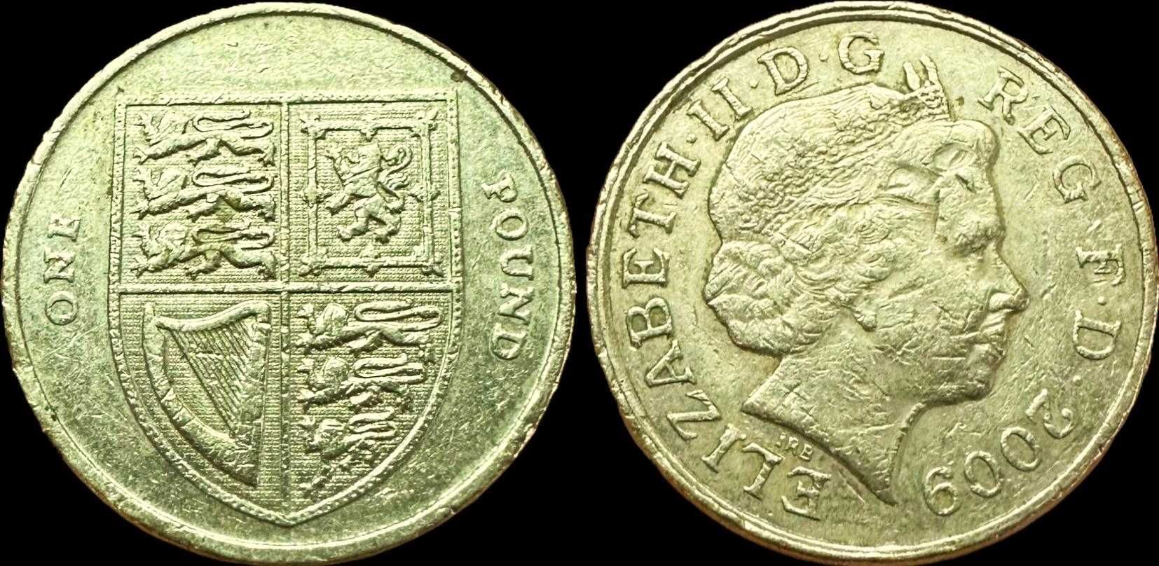 Moeda de 1 Pound - 2009 - Reino Unido