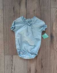 Body jeansowe 62 cm dla dziewczynki Pepco