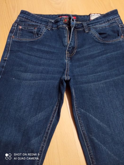 Spodnie męskie jeansy