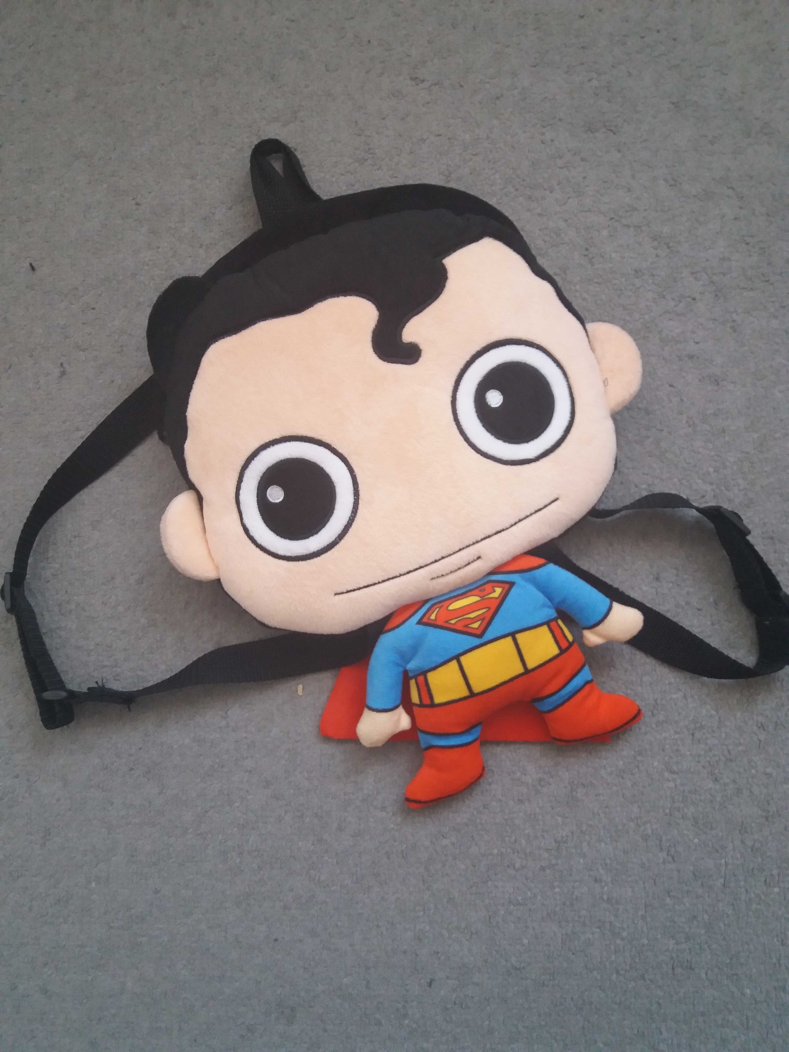 Plecak plecaczek do przedszkola Superman pluszowy