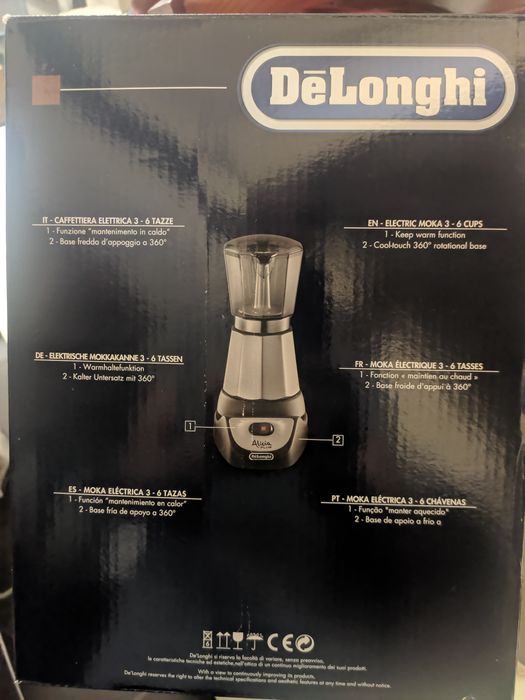 Cafeteira elétrica Delonghi