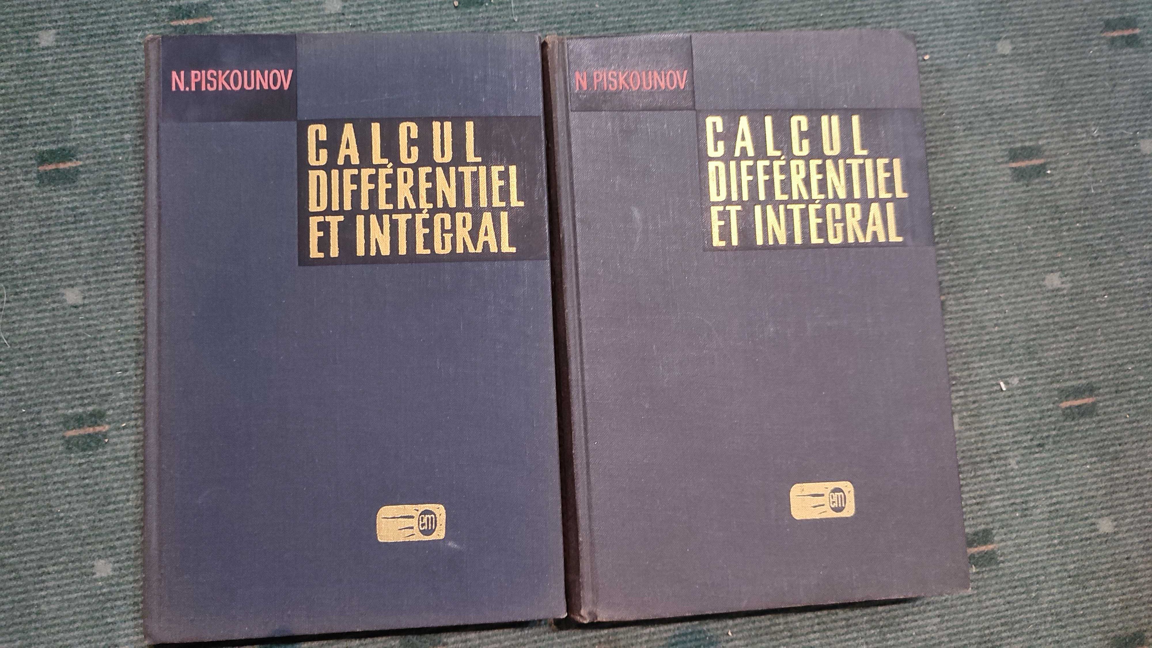 Calcul Differentiel et Intégral - N. Piskounov - 2 vol