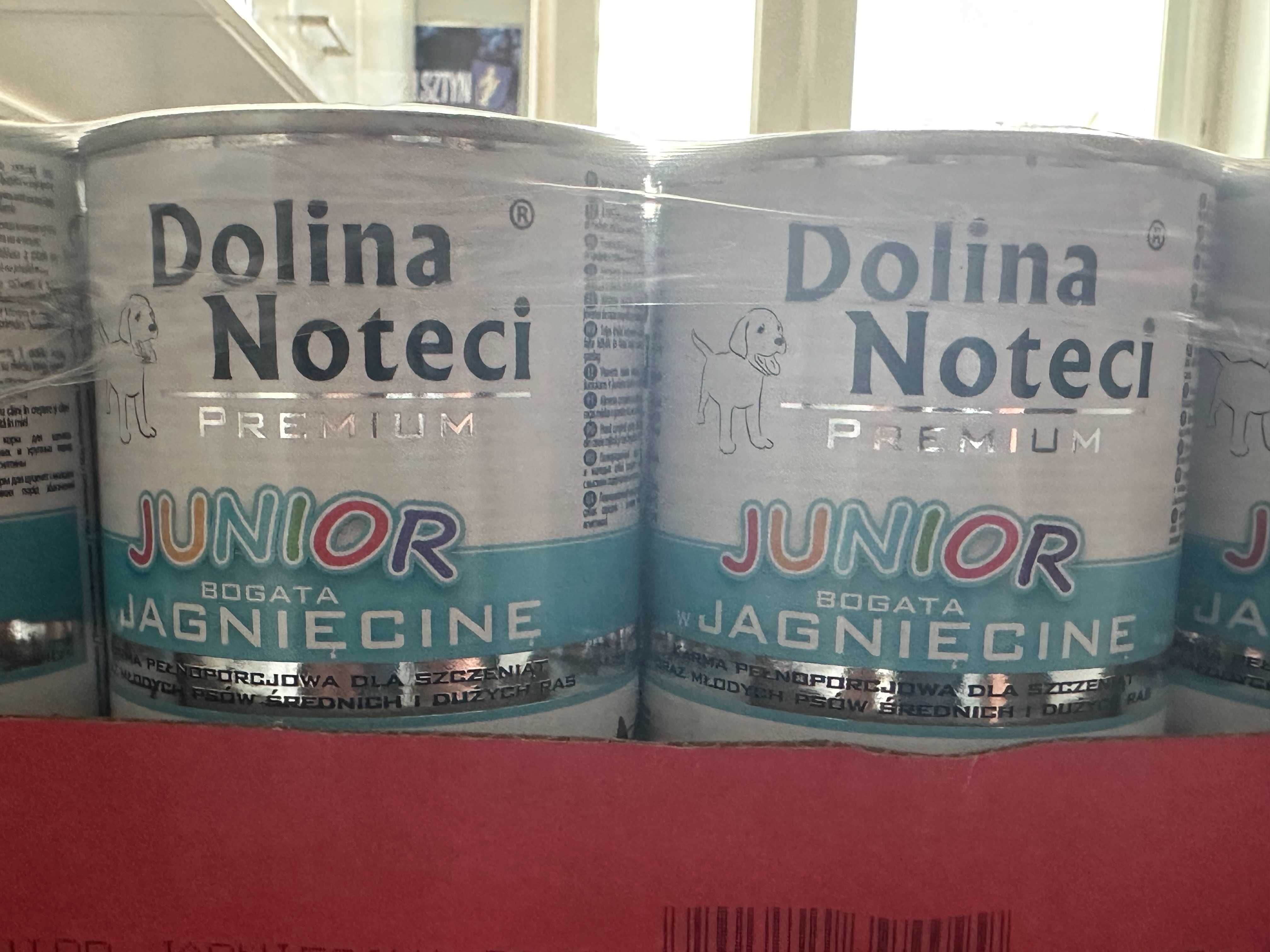 Dolina Noteci Premium Junior mokra karma dla psa jagnięcina 6x400 g