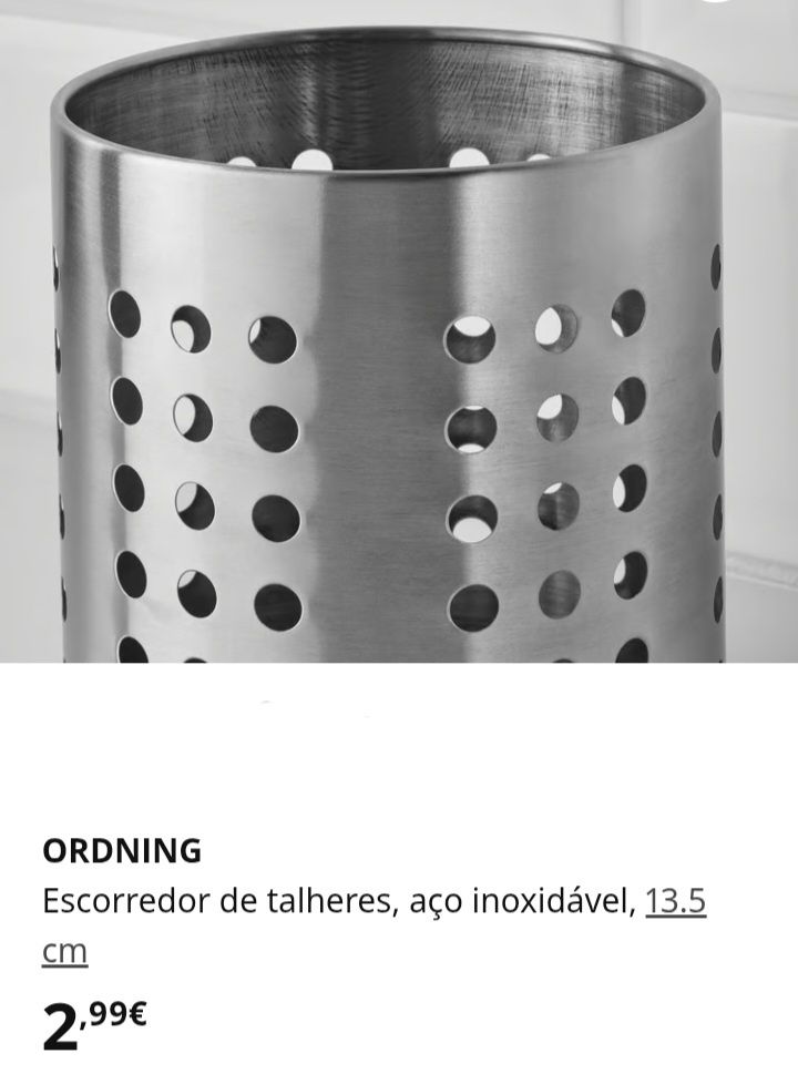 Escorredor loiça e escorredor talheres IKEA