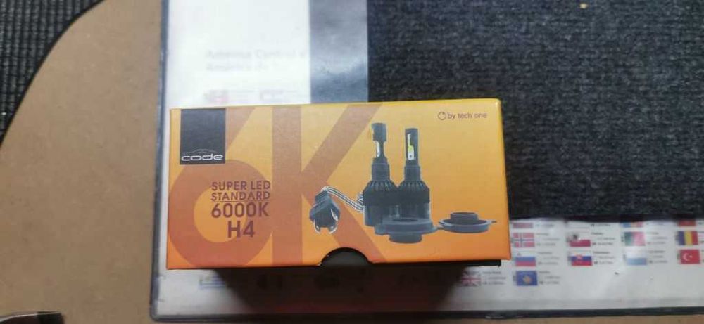 Lâmpadas H4 LED 6000k - Novas