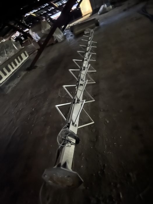 Мачта секционная 54 метра, можно ставить на крыше + комплектующие