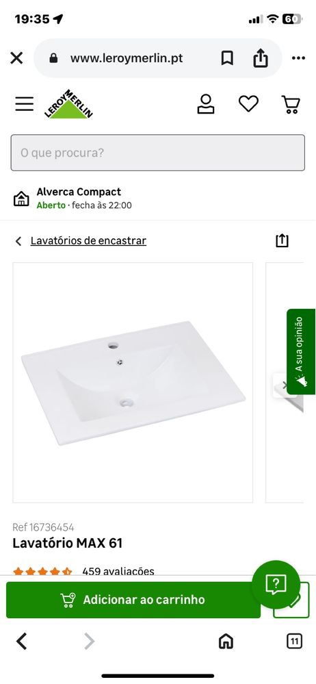 Movel com lavatório