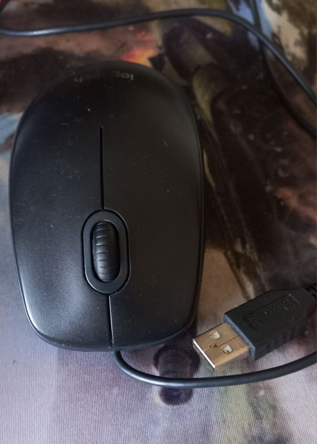 LOGITECH B100, USB провідна комп.мишка