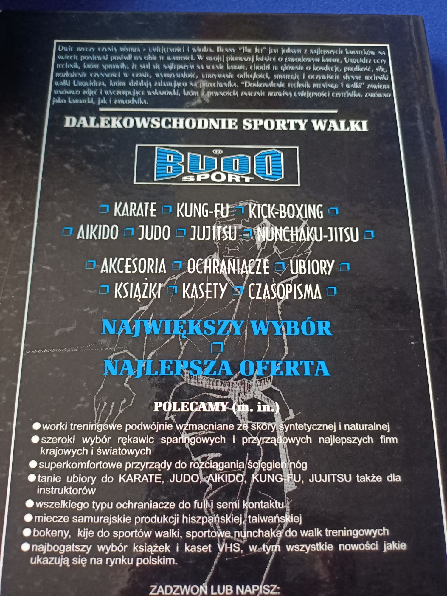 Trening i metoda walki Benny The Jet Urquidez Farkas Sobel