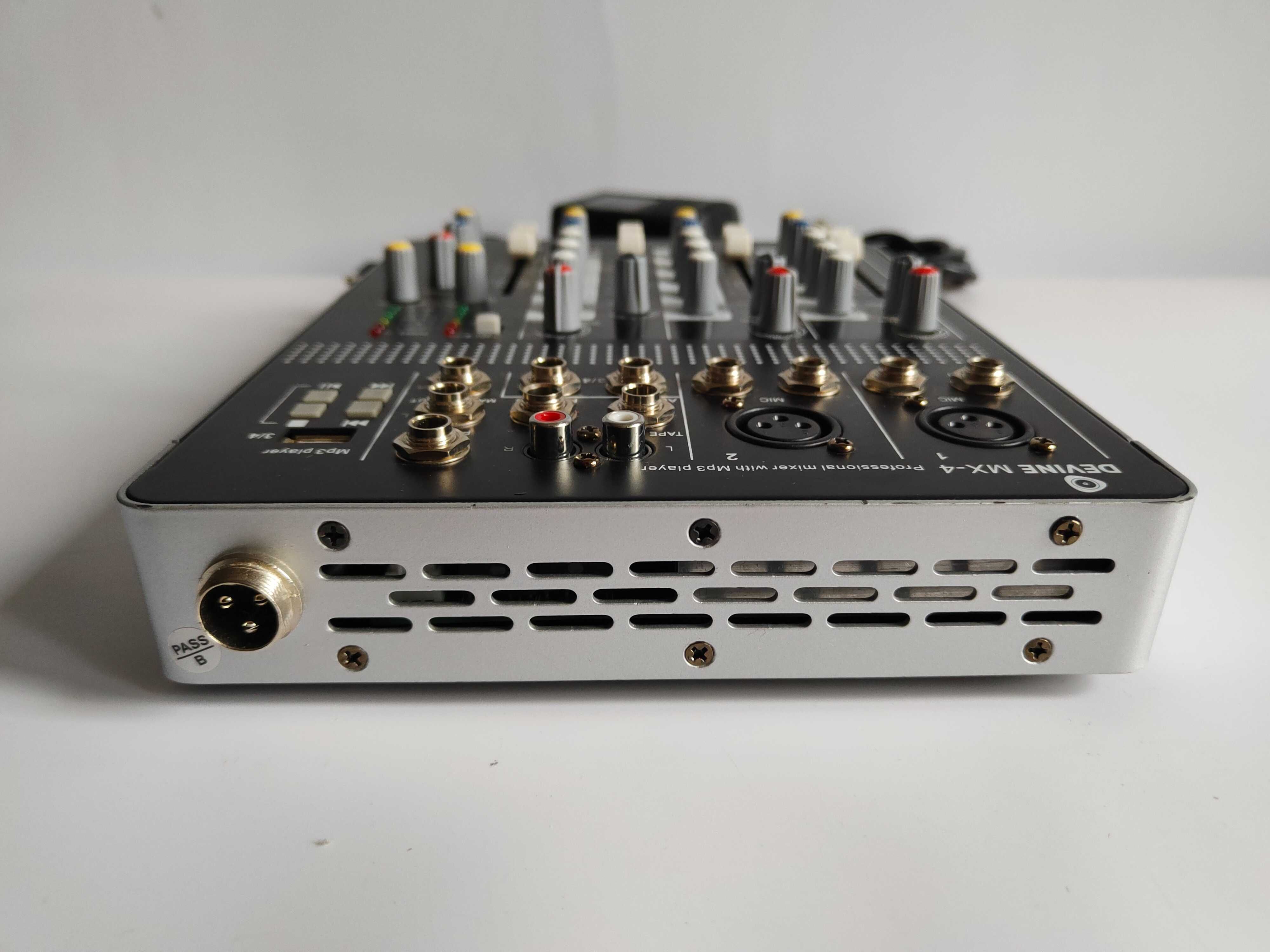 Devine MX-4 mikser audio z odtwarzaczem USB na pendrive