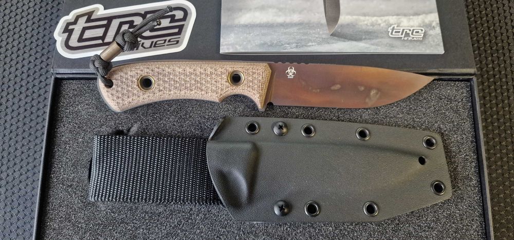 Nóż TRC Knives South Pole Apocalyptic Biohazard 2020		Elmax