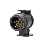 Adaptador monobloco 13 pinos macho/7 pinos fêmea