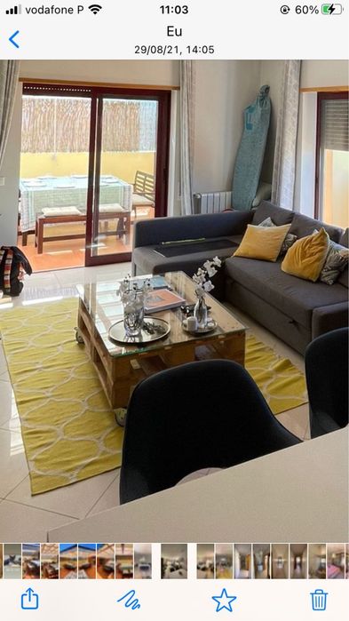 Centro Mesa Palete com vidro (nova)