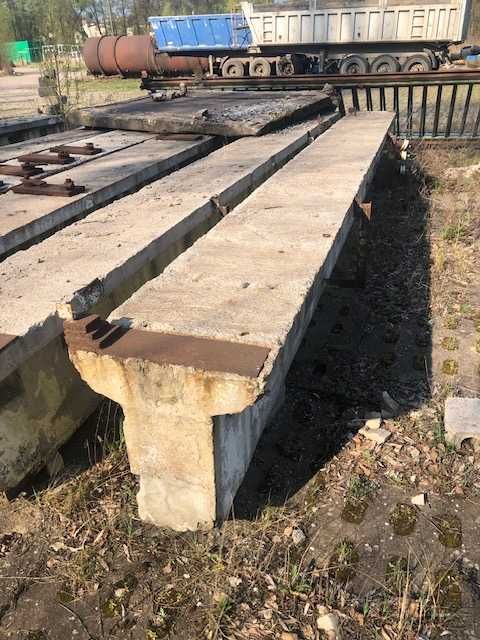 BELKI betonowe 6 metrów