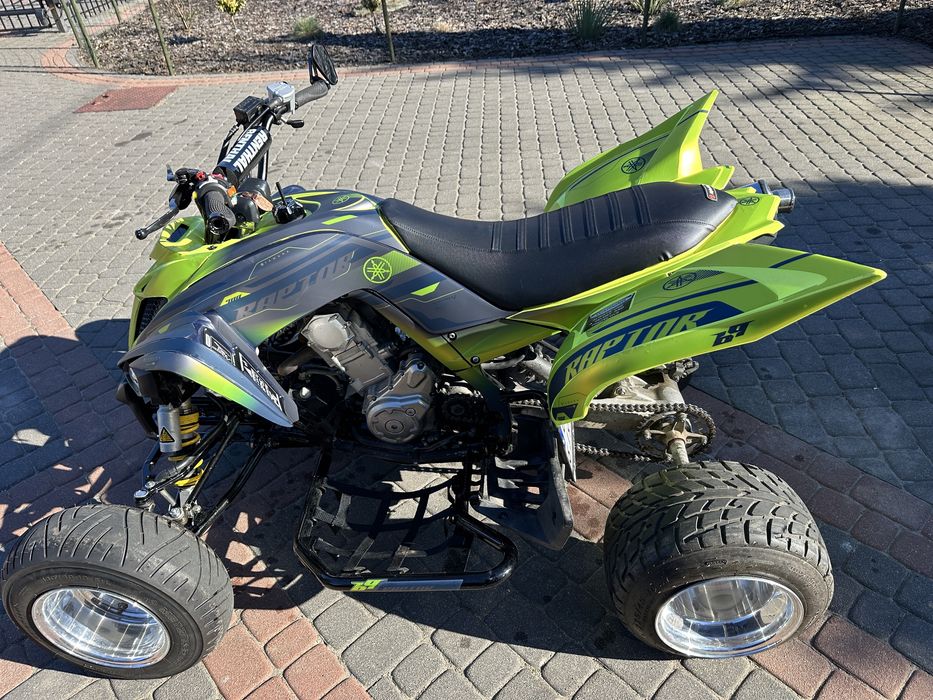 Raptor 700 na wtrysku zarejestrowany oplacony KAT B