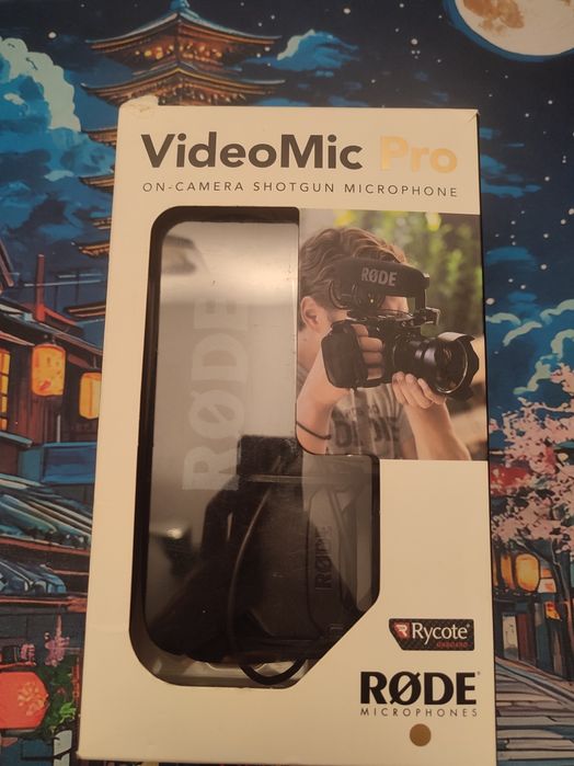 VideoMic Pro Rycote RODE- mikrofon do kamery