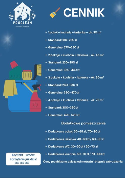 Profesjonalne sprzątanie – świąteczne porządki i nie tylko!