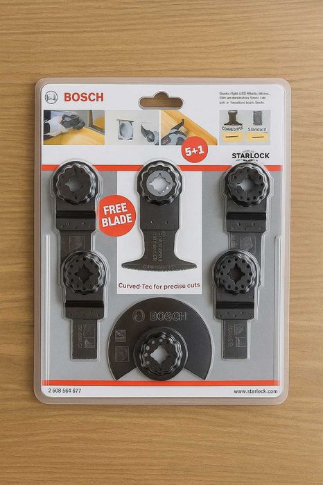Brzeszczoty BOSCH 6 Sztuk Blister do PMF GOP STARLOCK Szwajcaria