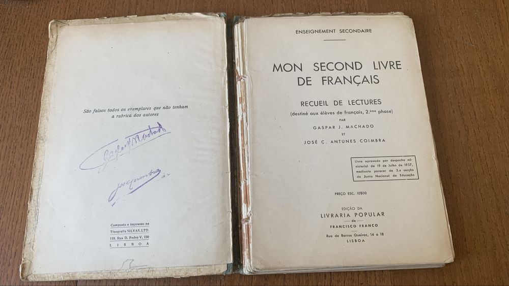 Mon second livre de français