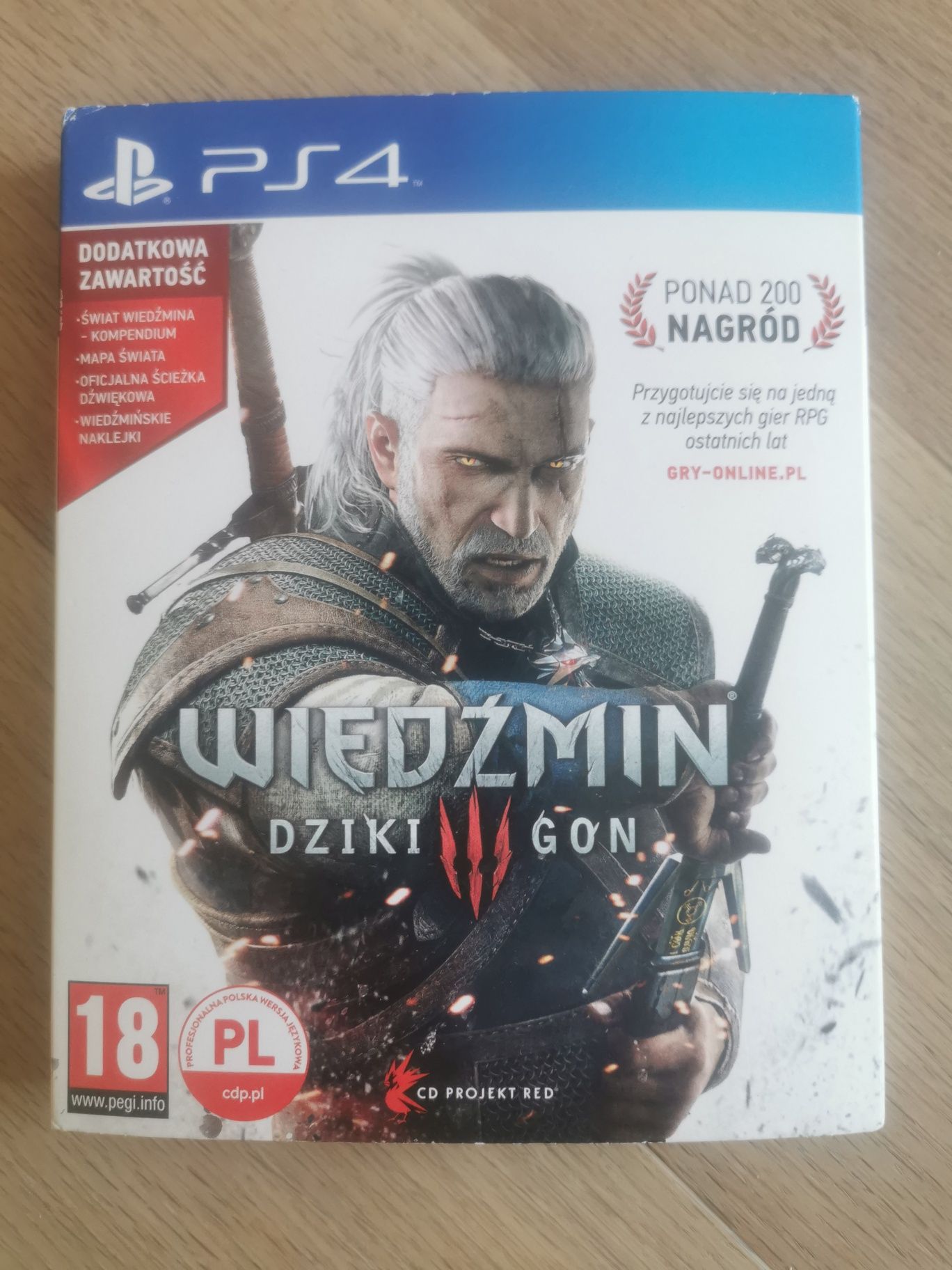 Gra wiedźmin dziki gon PS4
