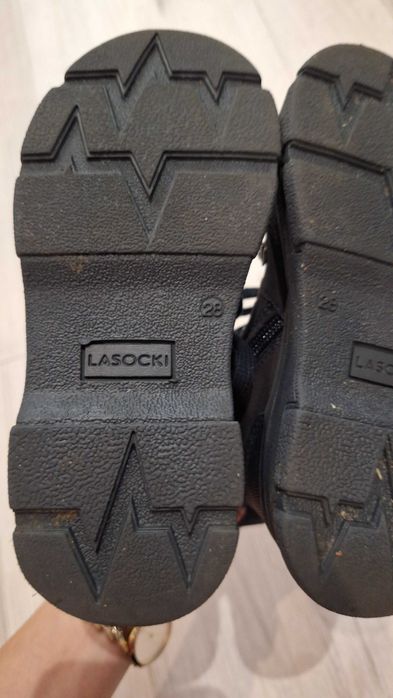 Buty trzewiki kozaki Lasocki 28