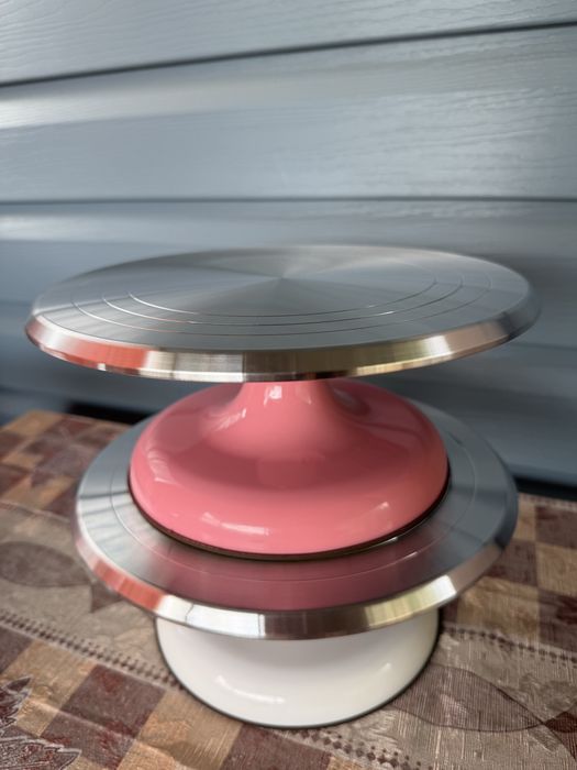 Поворотний столик кондитерський для торта. Підставка що крутиться