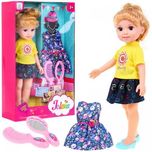 Duża Lalka do stylizacji blondynka + 2 Stroje Black Week Black Friday