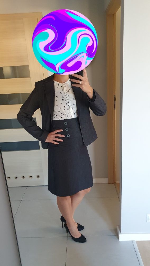Marynarka ze spodnica