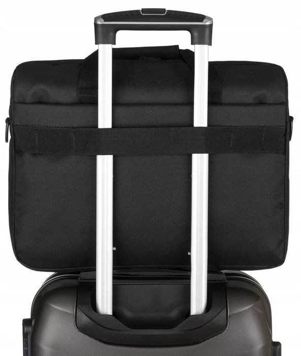 torba na laptopa z wytrzymałego poliestru - peterson