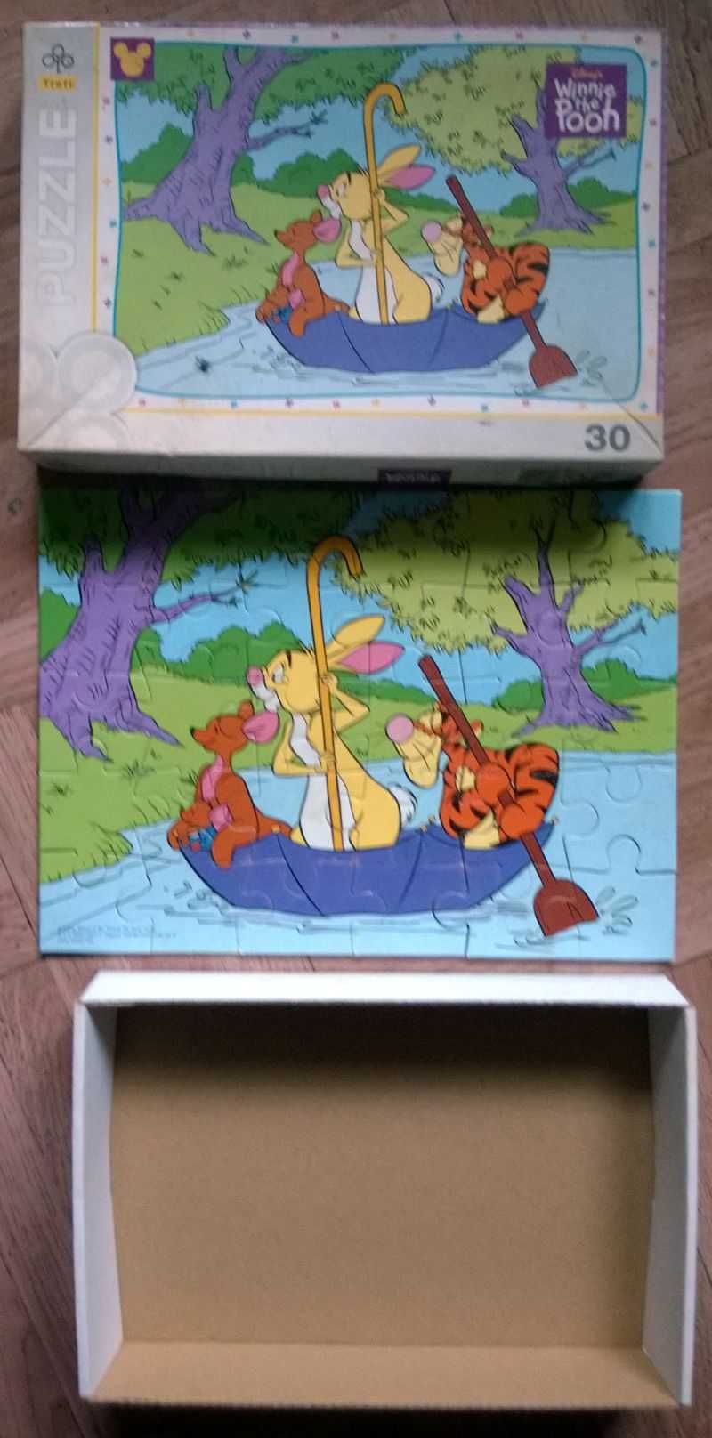 Puzzle 30 elementów Kubuś Puchatek i przyjaciele Trefl