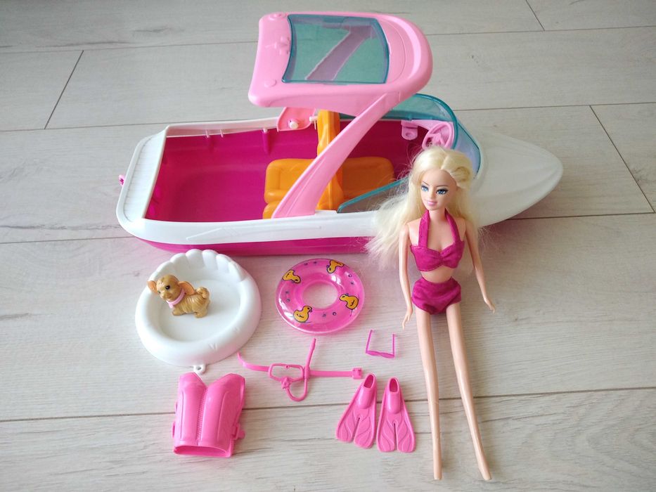 Wakacyjny Jacht Łódź Barbie