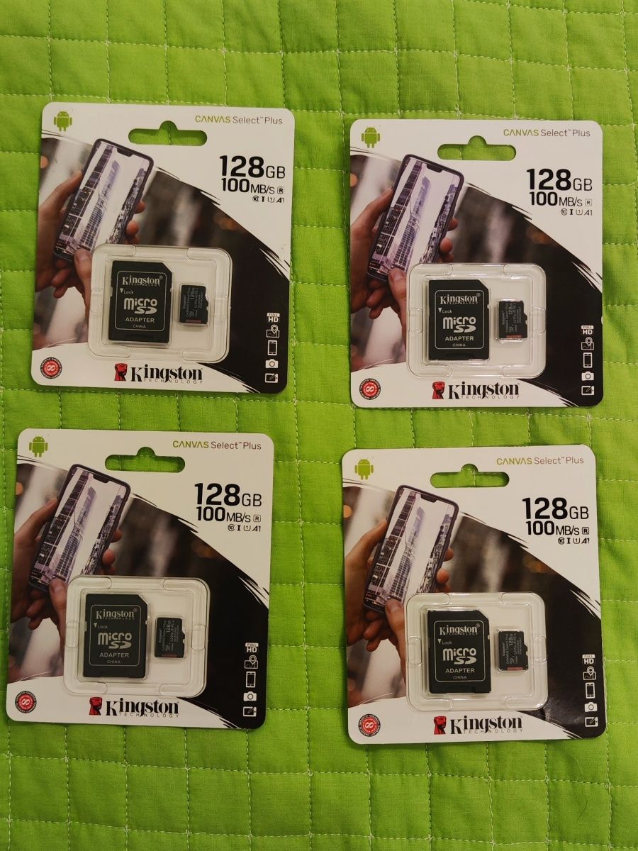 Cartão memória micro SD 64 Gb / 128 Gb - NOVO E SELADO