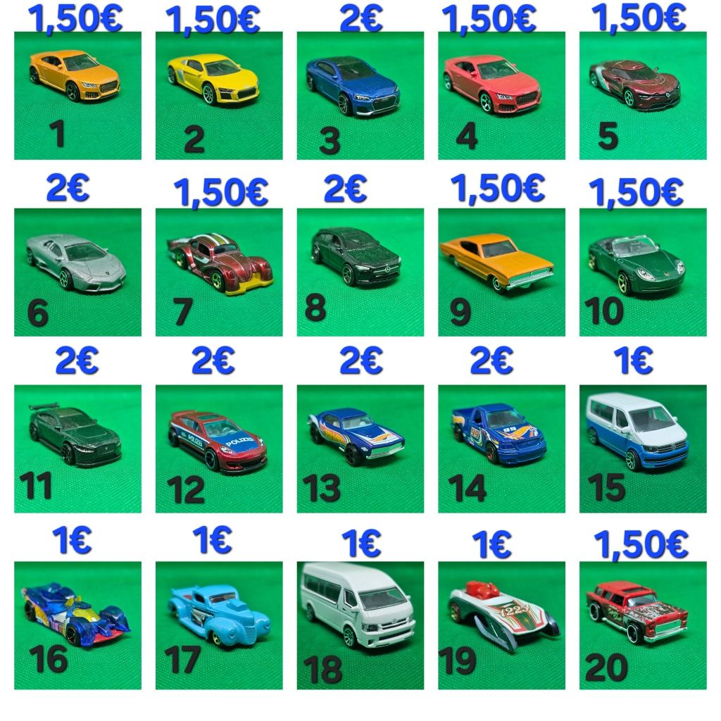Miniaturas para coleção