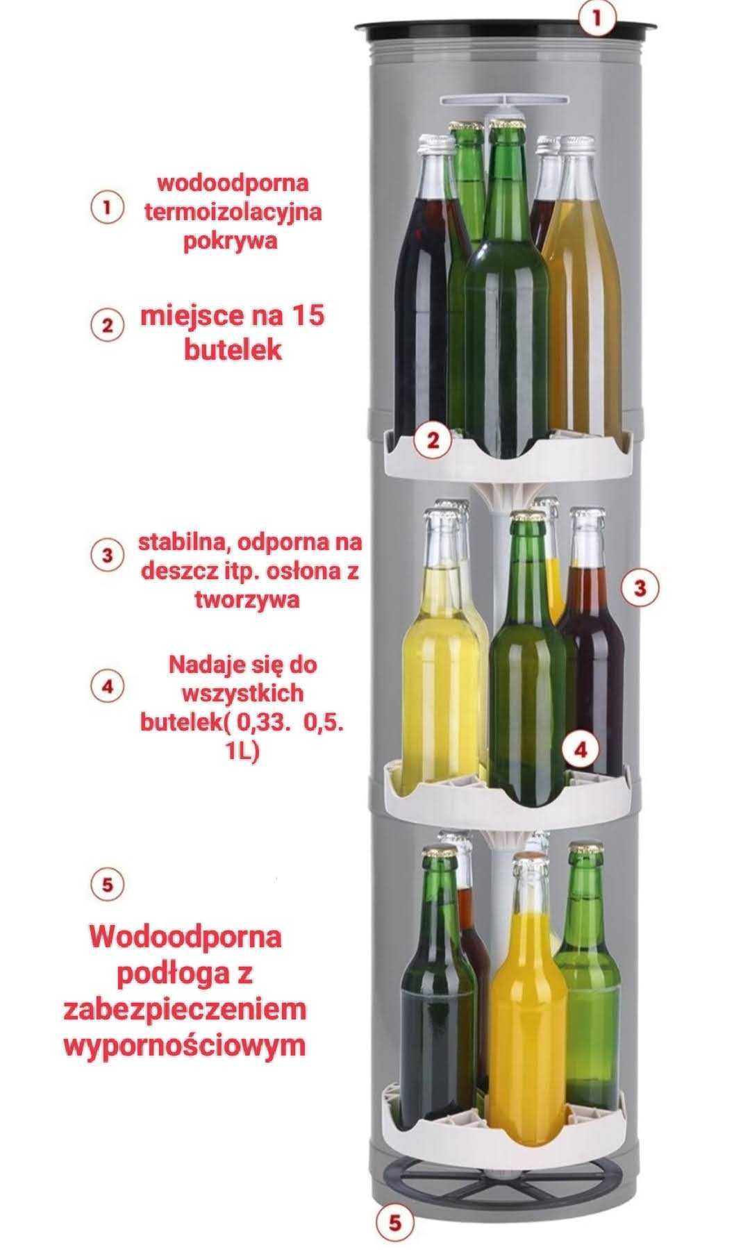BAREK OGRODOWY cooler chłodzący podziemny lodówka NA NAPOJE 15X+GRATIS