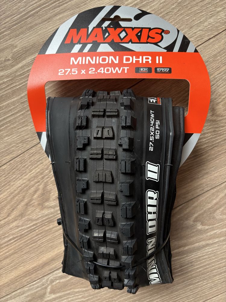 Sprzedam NOWĄ oponę Maxxis Minion DHR II 27,5x2,40WT