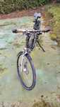 Rower Raleigh trekingowy hydrauliczny.