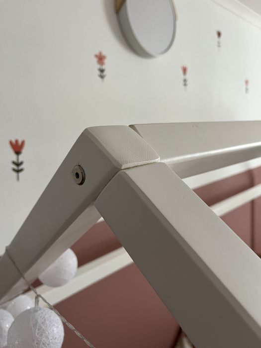 Cama montessori branca 90x200