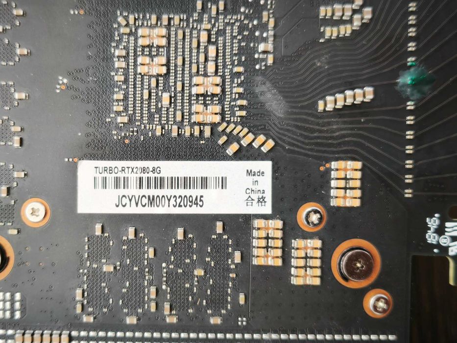 Видеокарта ASUS RTX 2080 8Gb Turbo (под ремонт)