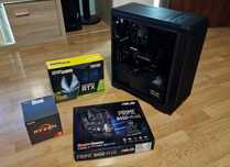 Komputer Ryzen 5/RTX 3060 Ti/16gb Ram/SSD M.2/SilentiumPC Mocny!