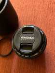 50 mm YONGNUO  LENS EF obiektyw  stała ogniskowa