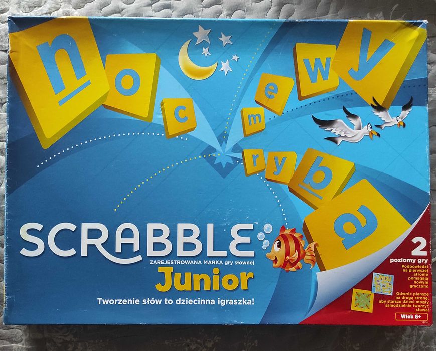Scrabble junior- gra planszowa