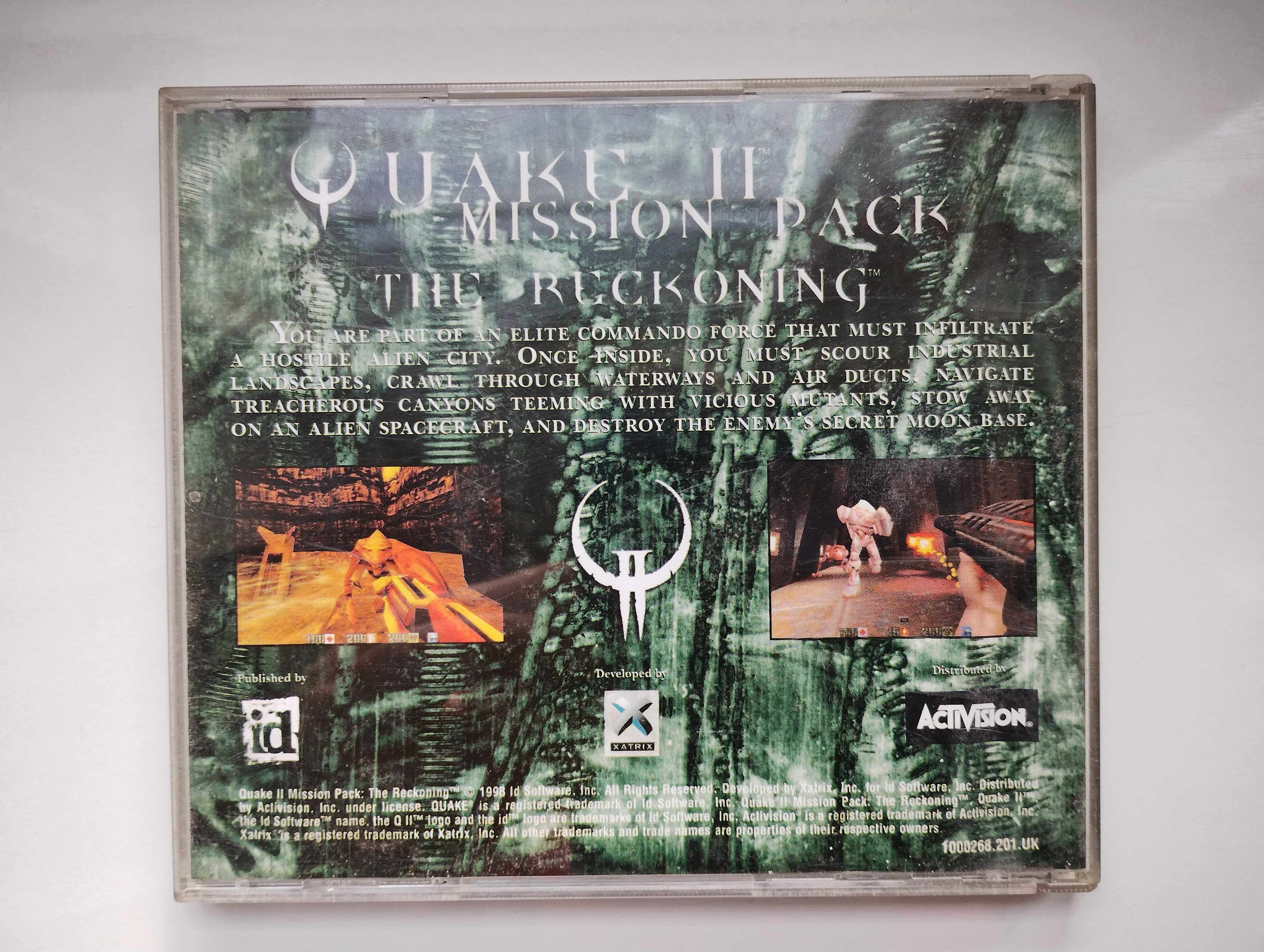 Quake II Mission Pack: the Reckoning CD muzyka z gry